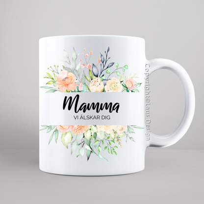 Mugg - Blommor #4