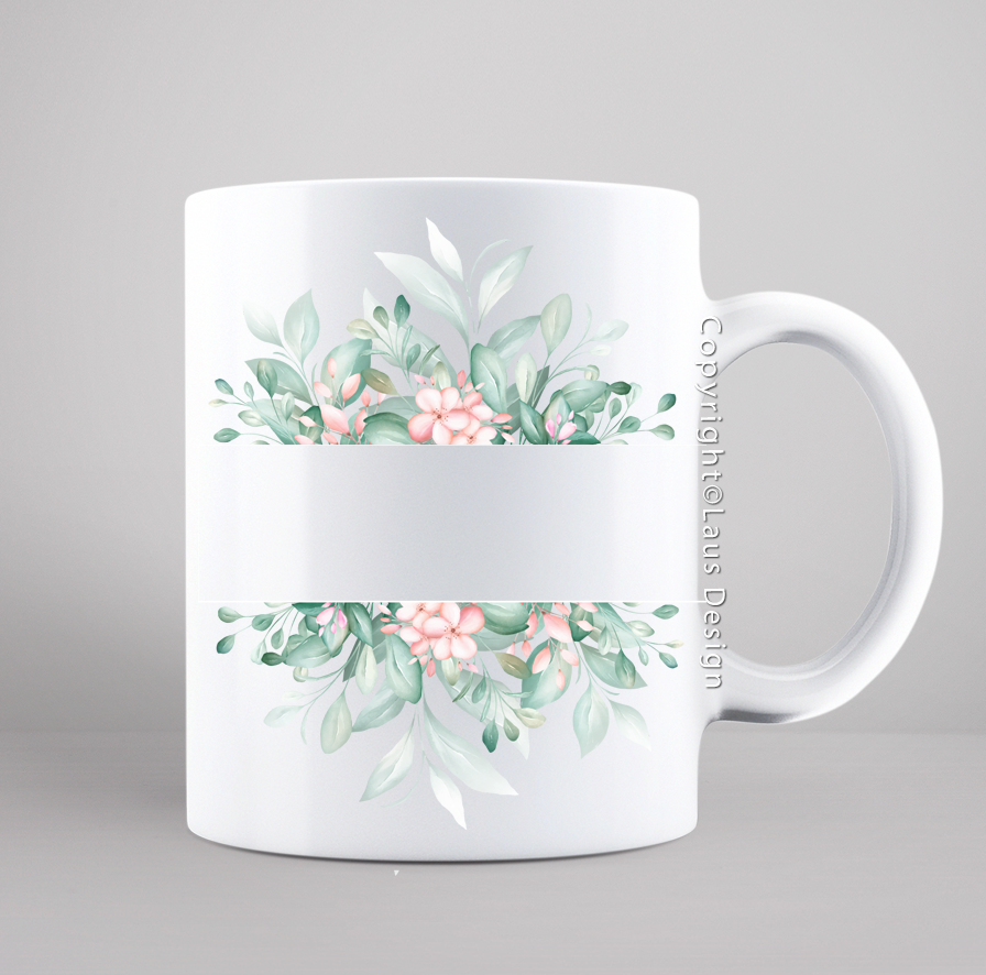 Mugg - Blommor #5