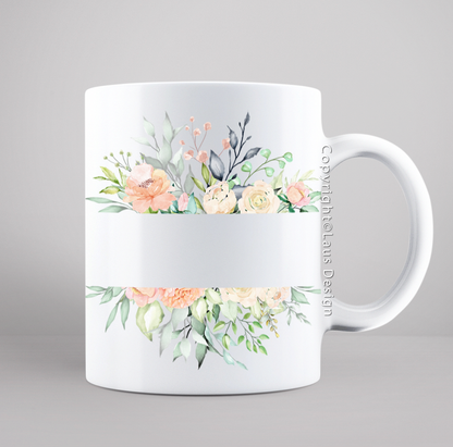 Mugg - Blommor #4