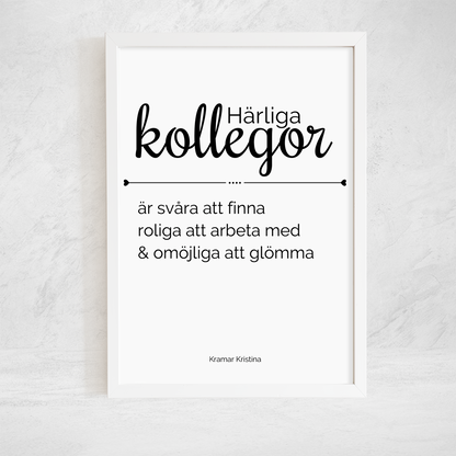 Poster - Kollegor