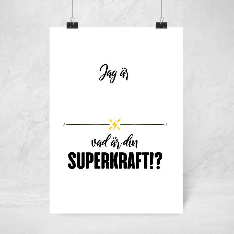 Poster - SUPERKRAFT