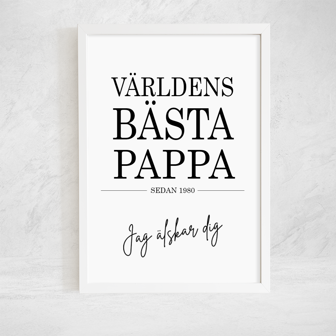 Poster - Världens bästa