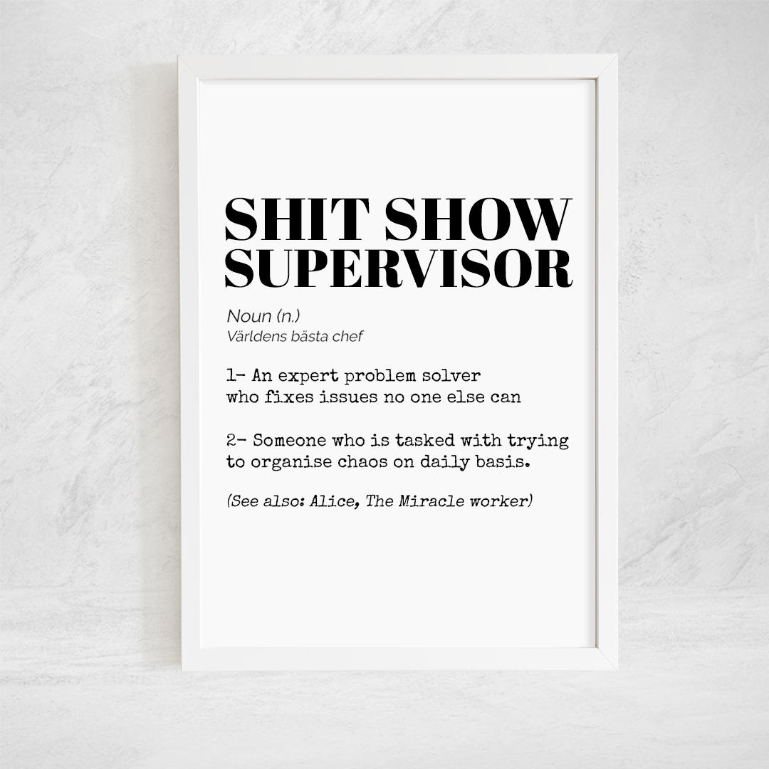 Poster - Supervisor