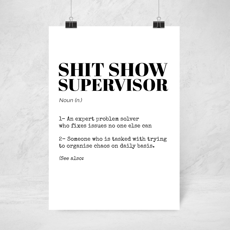 Poster - Supervisor