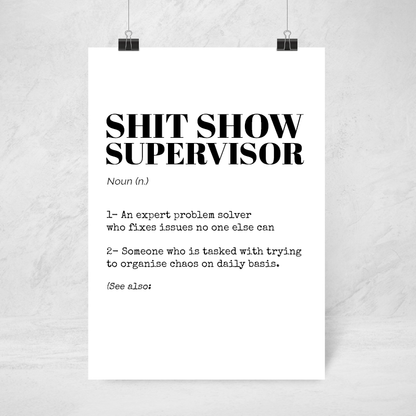 Poster - Supervisor