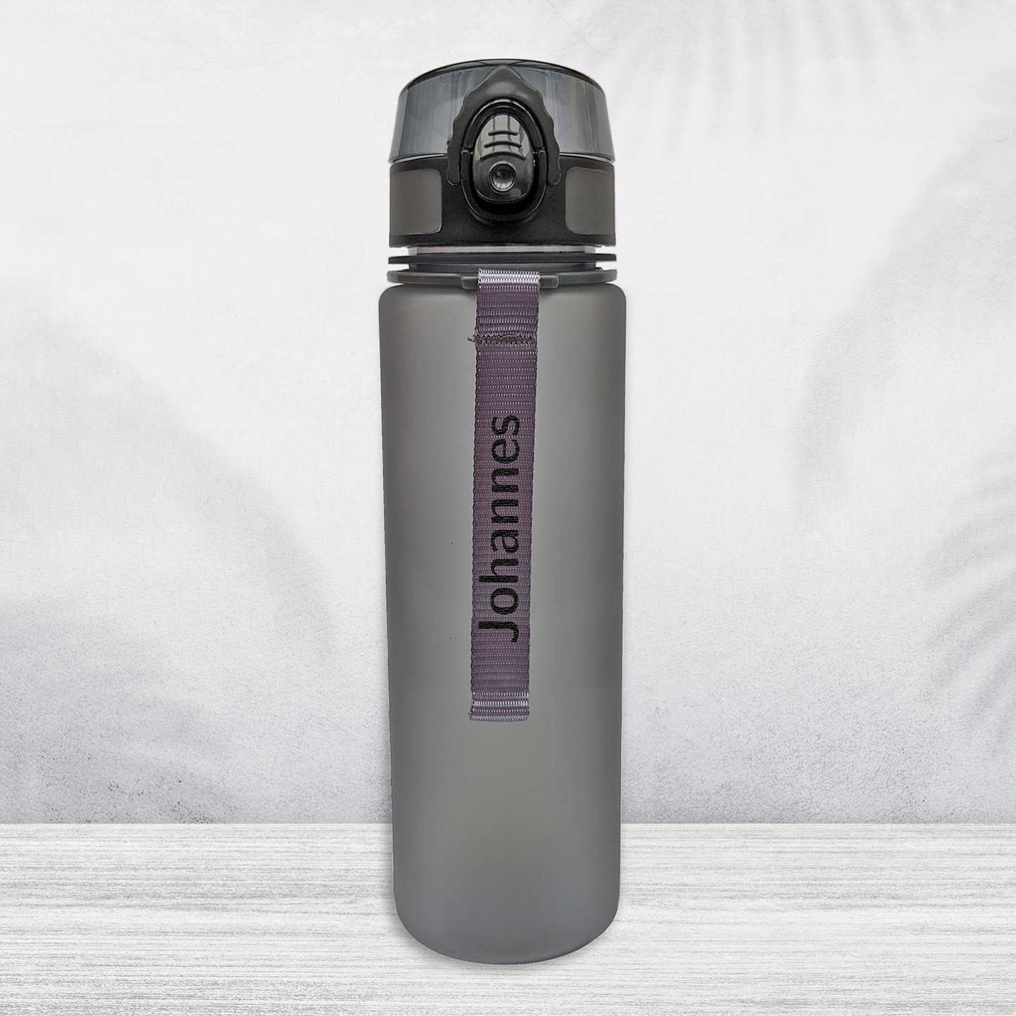 Water bottle name - Grey