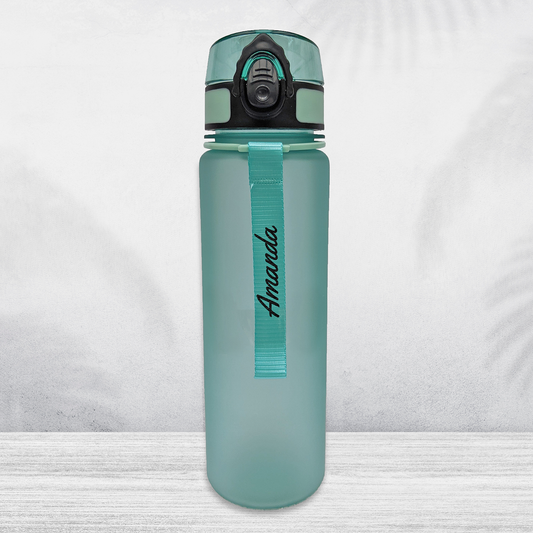 Water Bottle Name - Turquoise