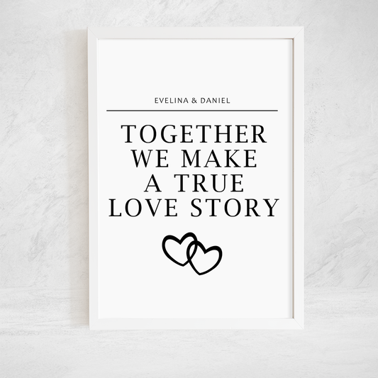 Poster - True love story